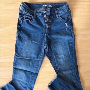 Old Navy High Rise Blue Women's Jeans